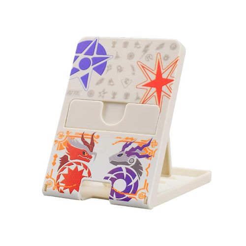 Support pour Nintendo Switch, support de jeu pliable et reglable, gain de place, compatible OLED/Lite, blanc