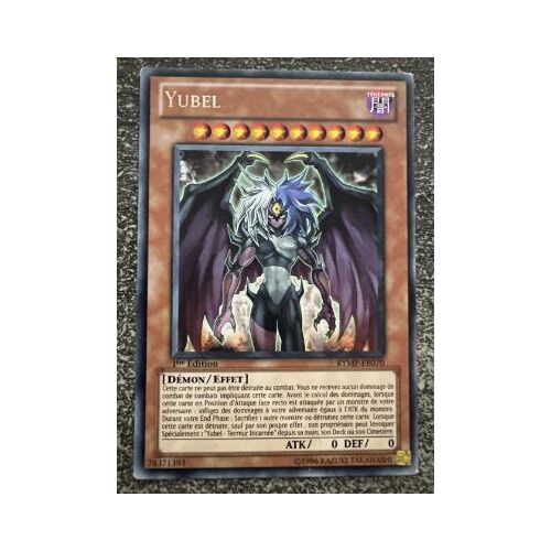 Yu Gi Oh Rymp Fr070 Yubel Rare