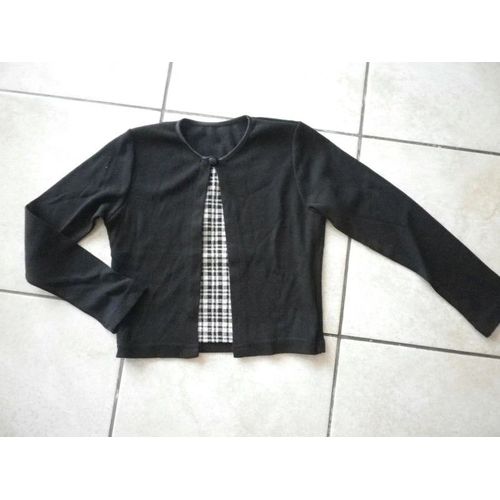 Haut 2en 1 Gilet Et Polo Intégré Idéal 5 - 6 Ans Neuf.