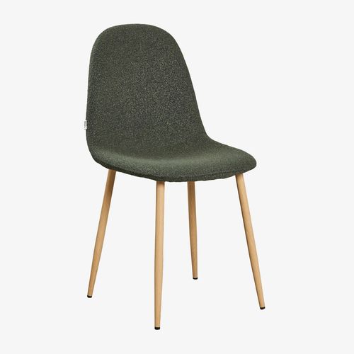 Pack de 2 chaises de salle à manger Glamm Bois naturel
