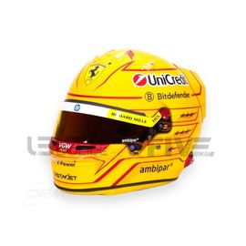 Mini Helmet 1/2 - Casque Lewis Hamilton - Ferrari F1 2025 Hamilton2025-Mini Helmet
