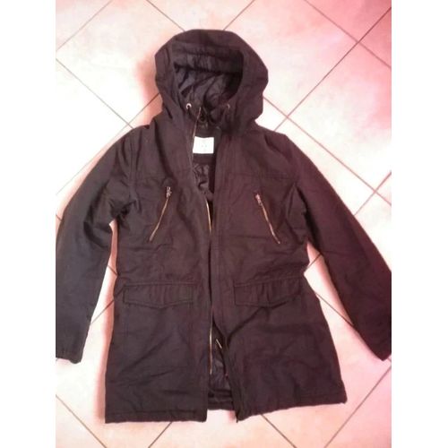 Parka Femme Taille M / L ( Grand 38 ) Zipp A Réparer Ou A Changer.