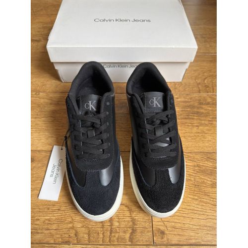 Calvin Klein Jeans – Baskets Femme En Cuir, Taille 40 (Neuves)