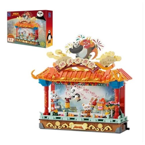 Set À Construire Kung Fu Panda - Kung Fu Theater 38 cm (Pantasy)