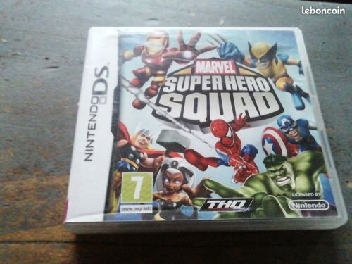 Jeu marvel super hero squad nintendo ds fr complet