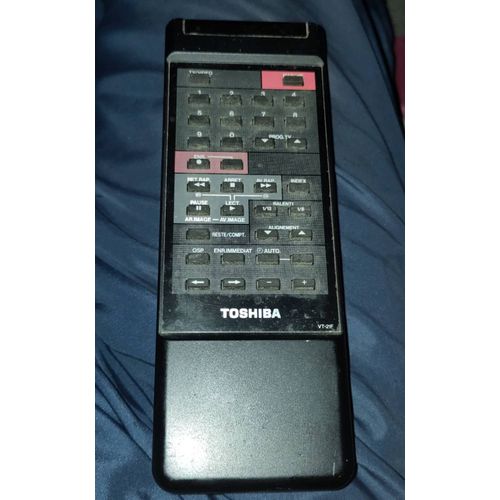 Telecommande Toshiba VT-21F Télécommande d'origine pour Magnétoscope Vintage genuine mando remote control