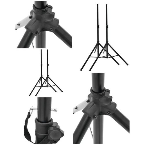 Set de 2 pieds d'enceintes PRO- livré par paire- charge maximale admissible 30kg