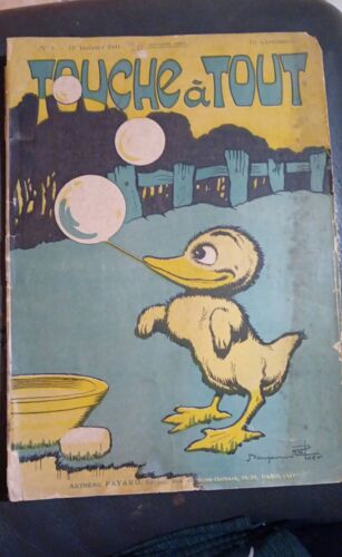 Touche À Tout N 1 Janvier 1911