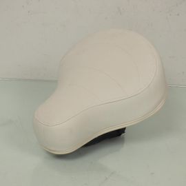 Selle Pilote Rsm Pour Mobylette Peugeot 50 103 Mvl Blanche Marquage Peugeot Neuf