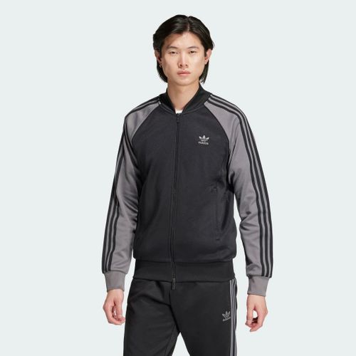Veste De Survêtement Adicolor Classics Sst Adidas - Black / Grey Four - Xs