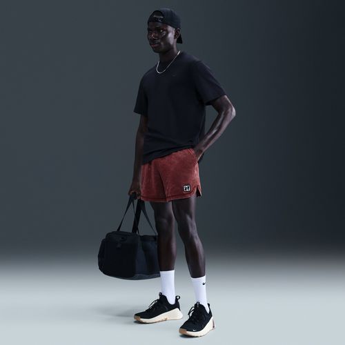 Short De Fitness Dri-Fit Nike Gym Heritage 13 Cm Pour Homme - Rouge