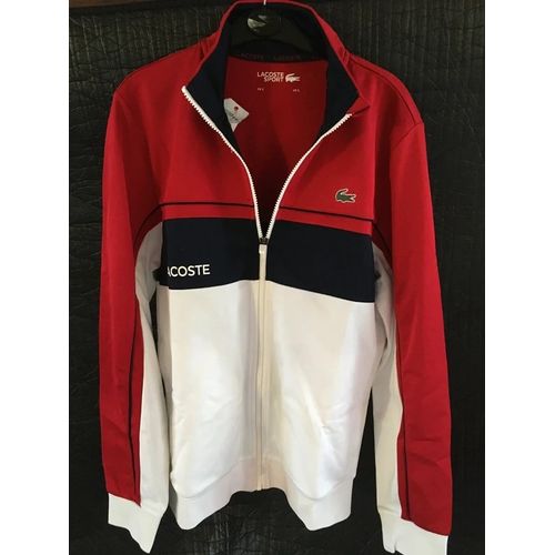 Veste En Sweat Authentique Lacoste - Homme - Taille 3