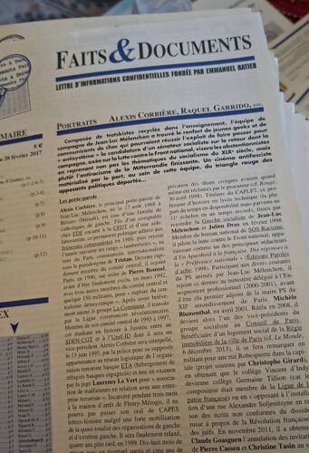 Faits Et Documents 429 Corbière Et Garrido