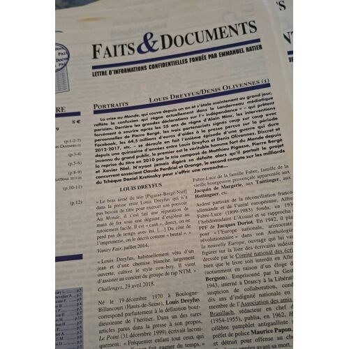 Faits Et Documents 469 Septembre 2019 Louis Dreyfus