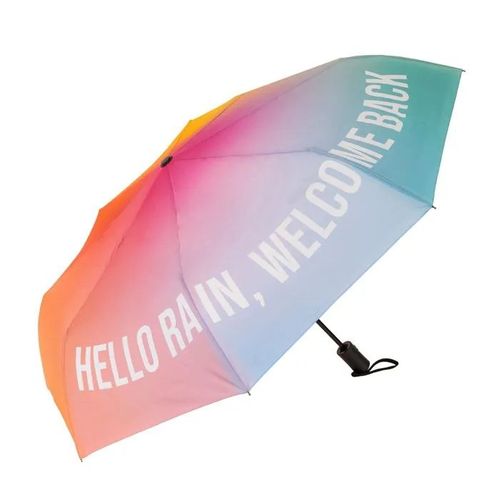 Fisura Ombrello Pieghevole ¿Hello Rain, Welcome Back¿ D96 Cm
