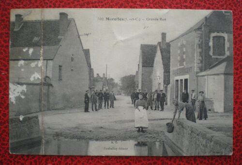 Marolles (41) - Grande Rue - Carte Postale Ancienne - Cpa