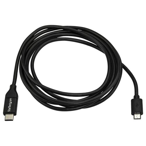 StarTech.com Câble USB 2.0 USB-C vers Micro-B de 1 m - Cordon USB Type-C vers Micro-B - M/M - Noir - Câble USB - USB-C (M) pour Micro-USB de type B (M) - USB 2.0 - 1 m - noir - pour P/N: HB30A3A1CFB, HB30A3A1CSFS, HB30C3A1CFB, HB30C3A1CFS