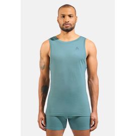 Odlo Débardeur Technique À Col Rond En Laine Mérinos 160 Natural Pour Homme, L, Vert