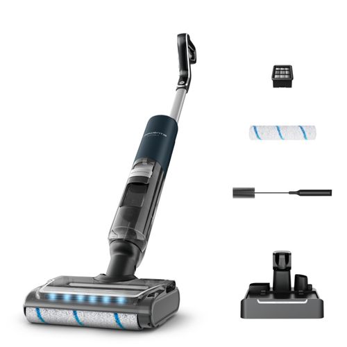 ROWENTA GZ5735E0 X-Clean 7, Aspirateur laveur sans fil, Longue autonomie, Nettoy