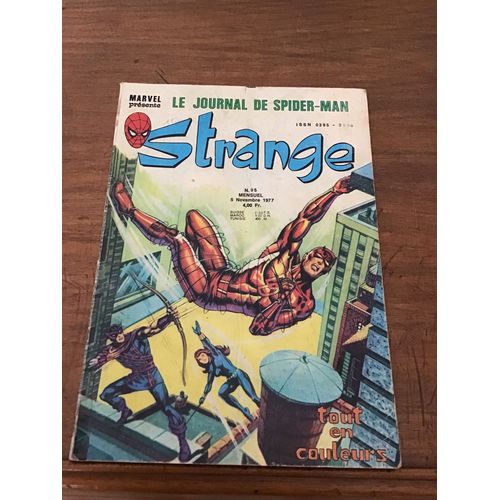 Strange (Le Journal De Spider-Man)/ Mensuel « Tout En Couleurs » N.95 Du 5 Novembre 1977/ Éditions Lug 1977