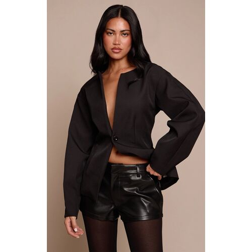 Femme Mini Short En Pu Noir | Taille 36