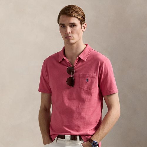 Polo Standard Fit En Coton Et Lin