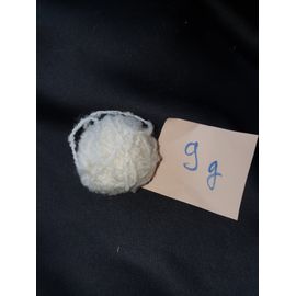 9 Grammes Laine Bouclettes Blanc Pour Tricot Crochet