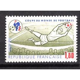 France 1982 Coupe Du Monde De Football En Espagne Yvert N° 2209 Neuf **