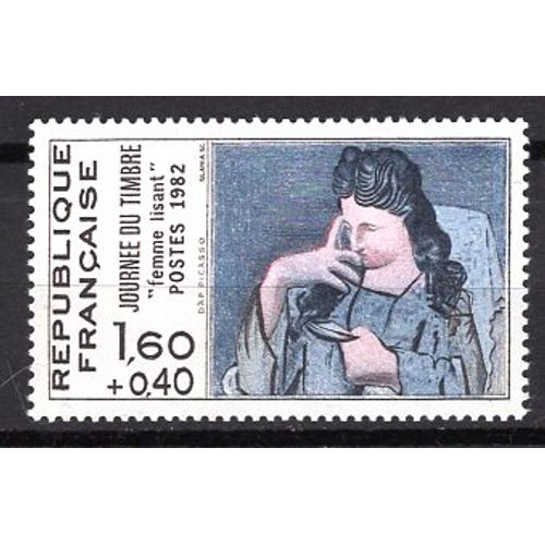 France 1982 Journee Du Timbre Oeuvre De Picasso Yvert N° 2205 Neuf **