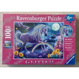 Puzzle 100 pièces - Licorne scintillante (Collection Paillettes) - Ravensburger