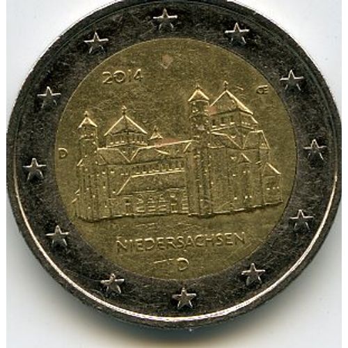 Allemagne 2 Euros 2014 Atelier D Commémorative Niedersachsen