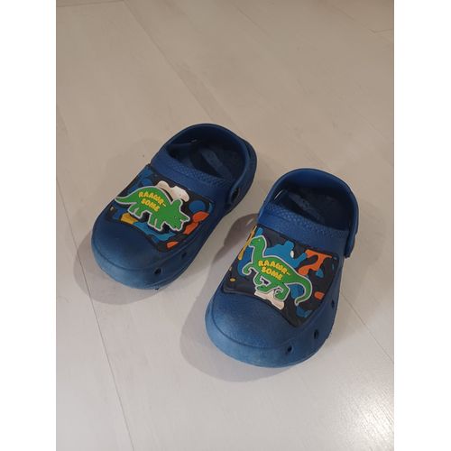 Crocs Dinosaure, Bleu, Taille 25