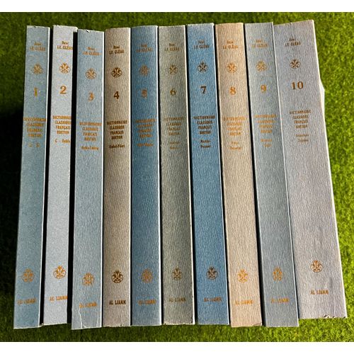 Dictionnaire Breton Français 10 Tomes Le Gléau