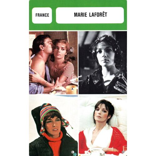 Fiche Monsieur Cinema Marie Laforêt