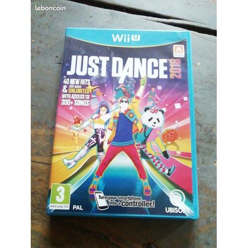 Jeu just dance 2018 wii u pal fr complet