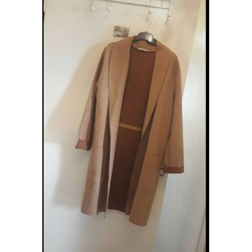 Manteau Style Daim Zara Neuf