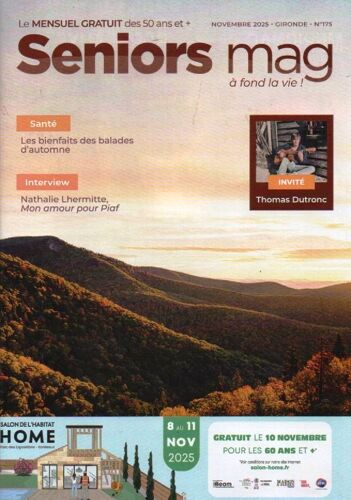 Seniors Mag 175 2025 Thomas Dutronc