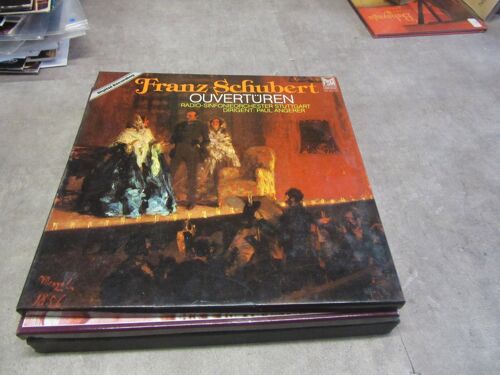 Coffret 3 Disques 33 Tours Schubert Ouverturen Radio Sinfonie Orchestrer Stuttgart Direction Paul Angerer Ref Fsm Pantheon Digital 93902 Germany