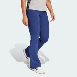 Legging Évasé Petit Logo Essentials Adidas - Dark Blue / White - Xs