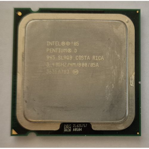Processeur CPU Intel Pentium D 945 3.40 GHz /4M/800/05A