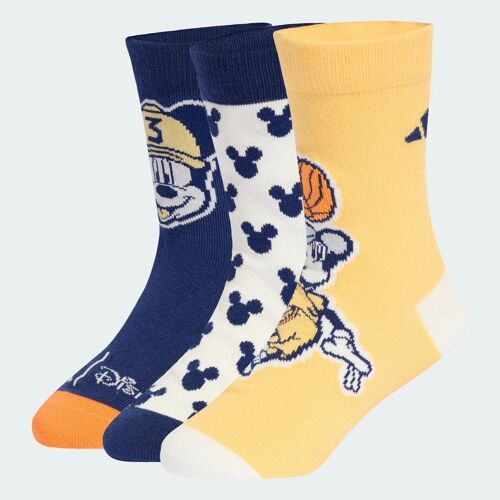 Chaussettes Adidas Disney Mickey Mouse Adidas - Dark Blue / Off White / Semi Ice Tangerine - 28-30