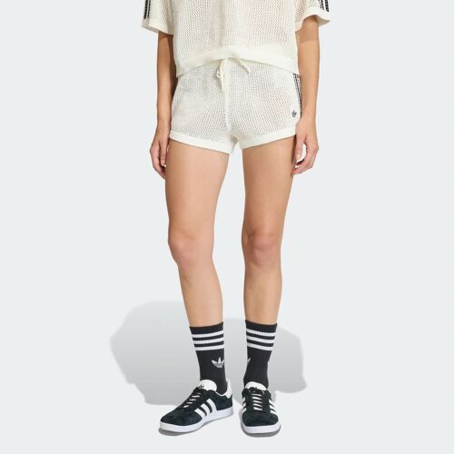 Short En Crochet Tricoté Adidas - Off White - 2xl