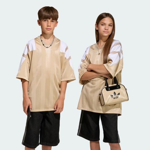 Maillot Oversize Blocked Adidas - Stone Khaki - 13-14a