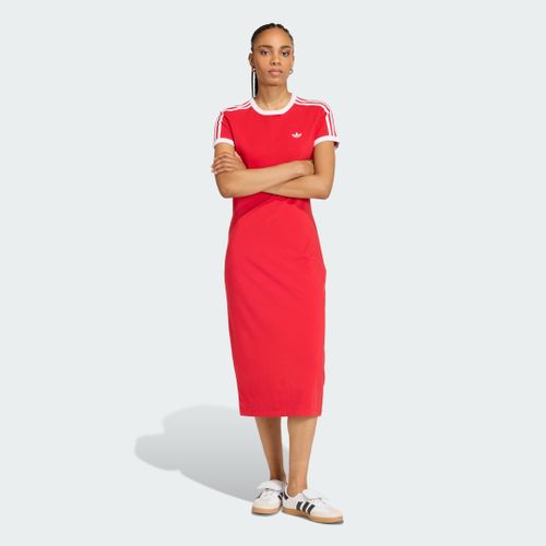 Robe À 3bandes (Slim) Adidas - Better Scarlet / White - 2xl