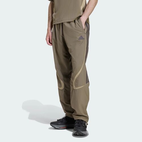 Pantalon De Survêtement Teamgeist Adicolor Adidas - Blanch Brown - L