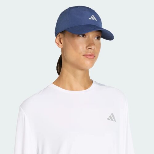 Casquette Baseball Running 6panneaux Climacool Essential Adidas - Tech Indigo / Reflective Silver - Adultes (L/Xl)