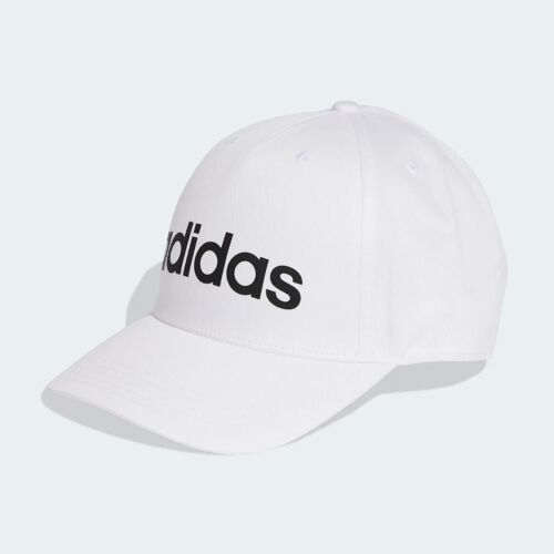 Casquette De Baseball Linear Adidas - White / Black - Junior