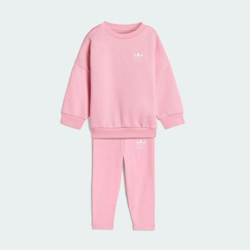 Ensemble Legging Oversize Crew Adidas - Light Pink - 2-3a