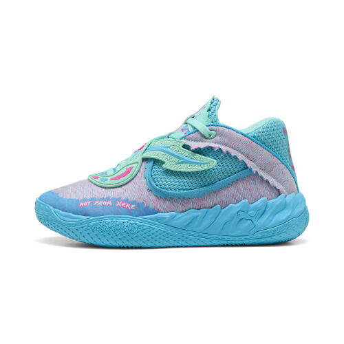 Chaussures De Basketball Mb 05 Puma X Rick And Morty Unisexe Chaussures Orange