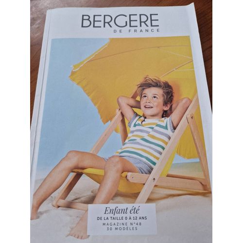 Catalogue Tricot Bergère De France Enfant Été De 0 À 12 Ans